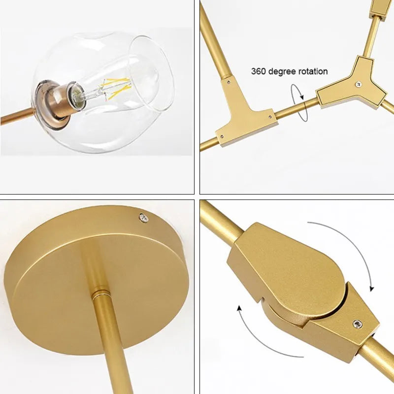 Lustre Inès Derrick personnalisable