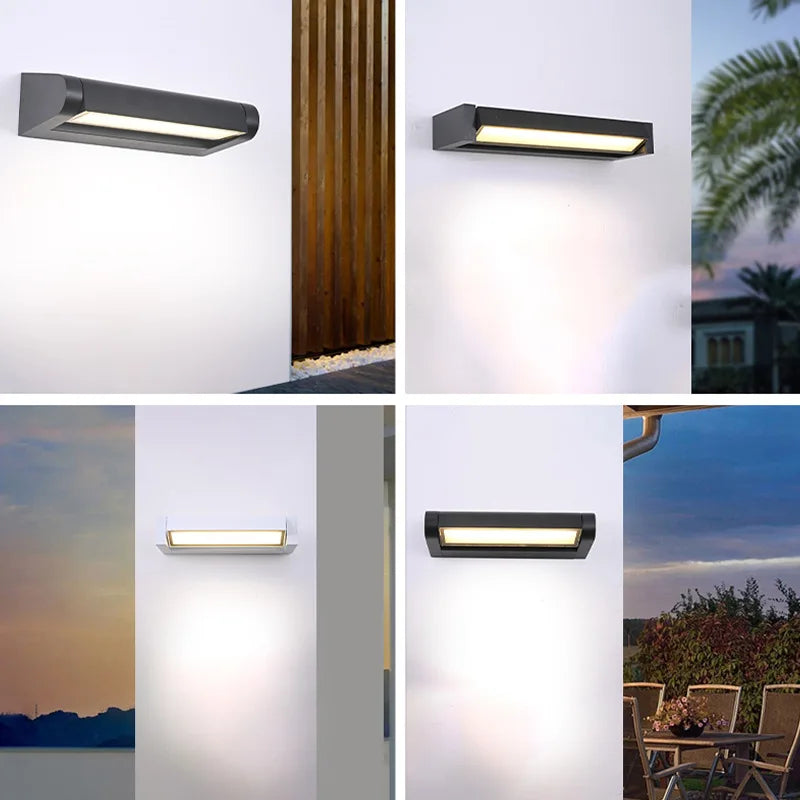 Élise Adjustable Angle LED Outdoor Waterproof Wall Lamp