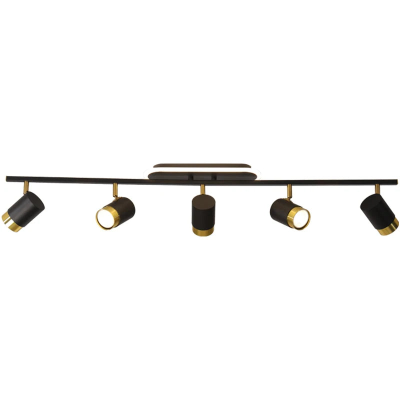 Plafonnier Projecteur LED Élise Noir & Blanc Moderne