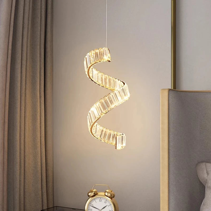 Lustre Camille moderne en cristal, lampe de plafond de luxe