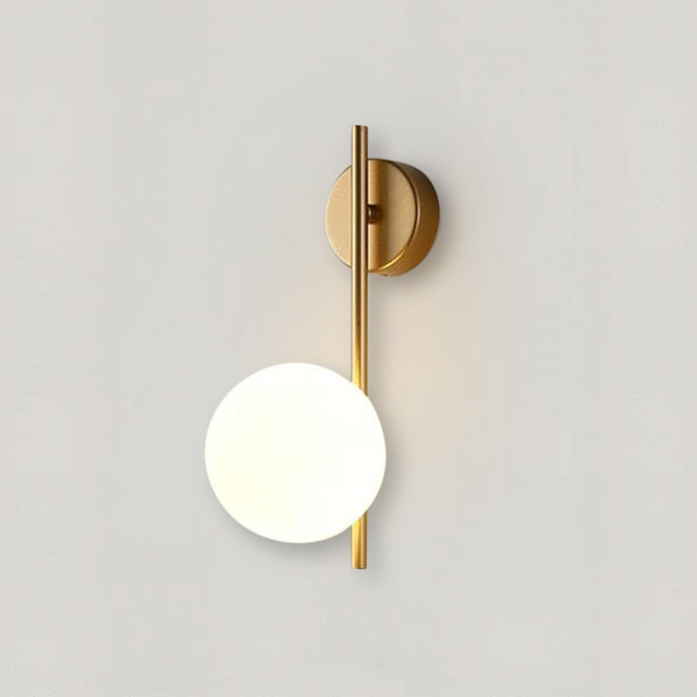 Amélie Nordic Wall Lamp with Frosted Glass Design