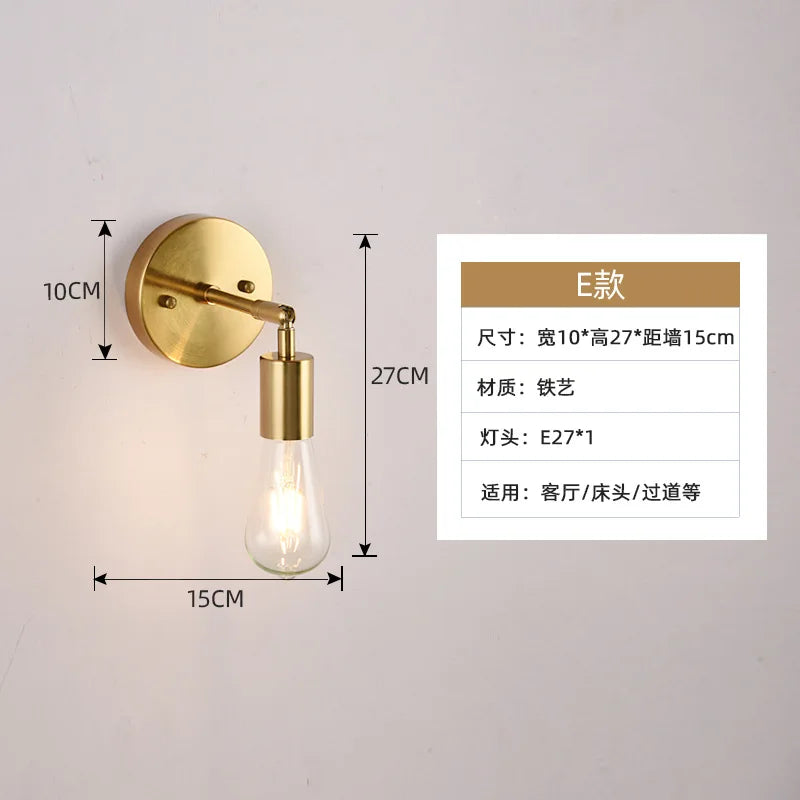 Applique murale Isabelle Double Tête Lampe Miroir Minimaliste