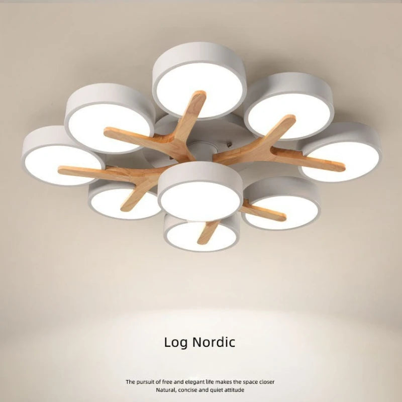 Chloé Nordic Macaron LED Ceiling Chandelier Light