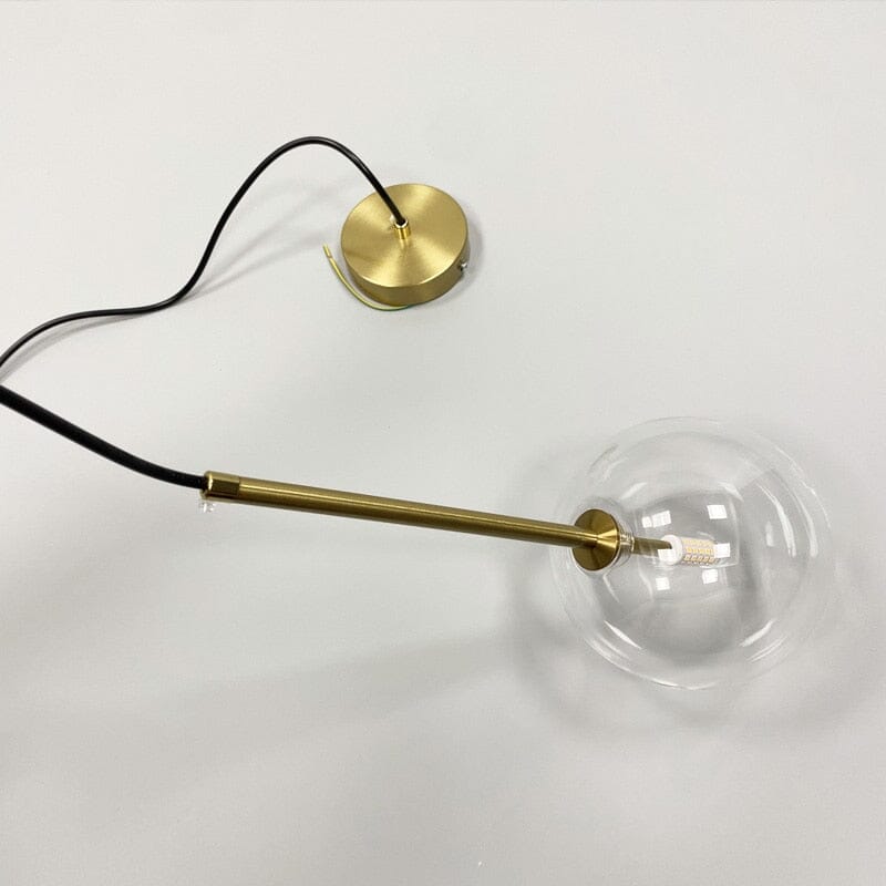 Suspension Elodie en verre scandinave