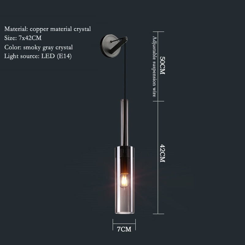 Amélie Jeremy Suspension luminaire en cristal nordique