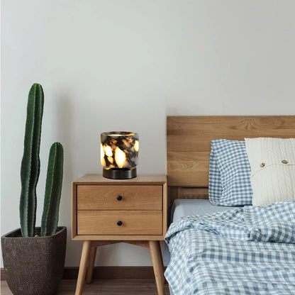 Camille Cosmo Glow Marble LED Bedside Lamp