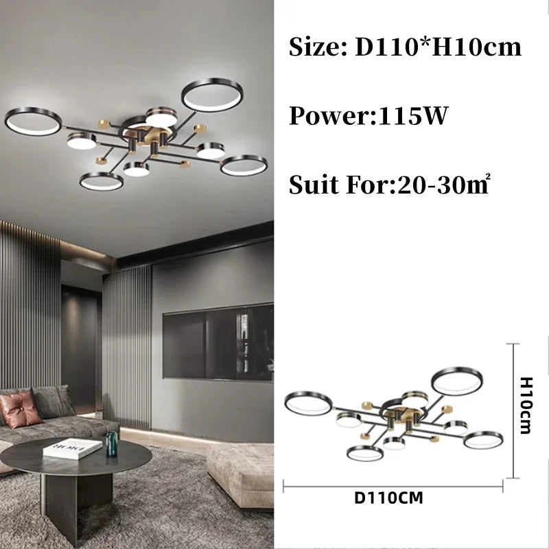 Lustre Moderne Suspendu LED Valérie