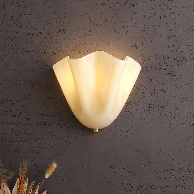 Élodie Petaline Glass LED Wall Sconce