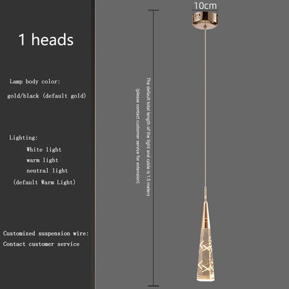 Camille Crystal Branch Pendant Chandelier