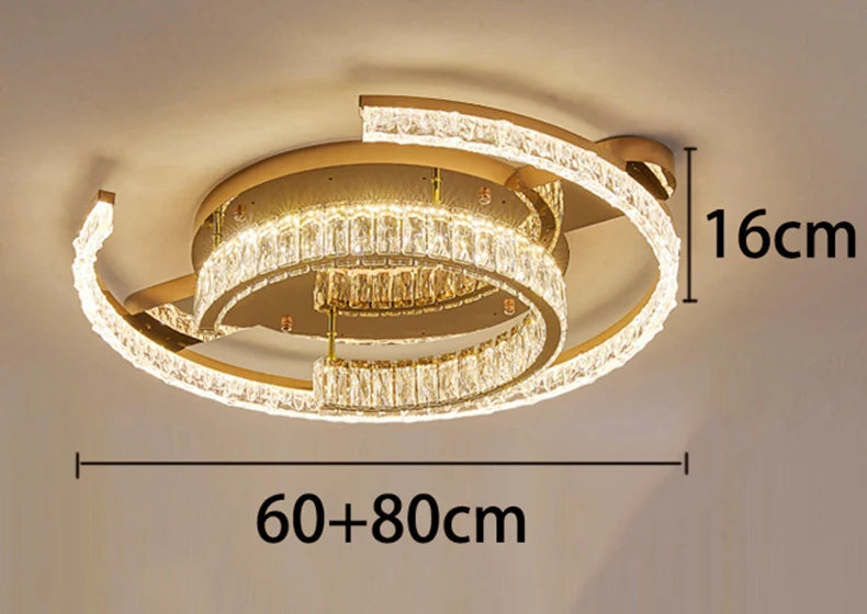 Plafonnier LED moderne – Plafonnier encastré minimaliste en acrylique pour chambre et salon | Options intelligentes de variation d'intensité