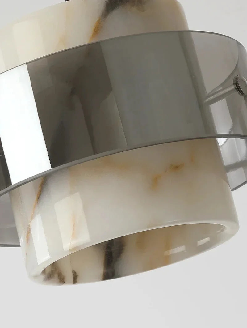 Suspension Selene Marble Halo
