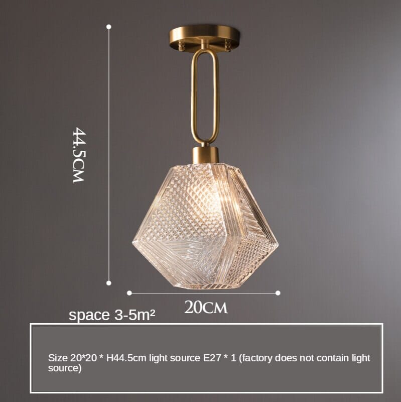 Suspension Ella Nordic en verre