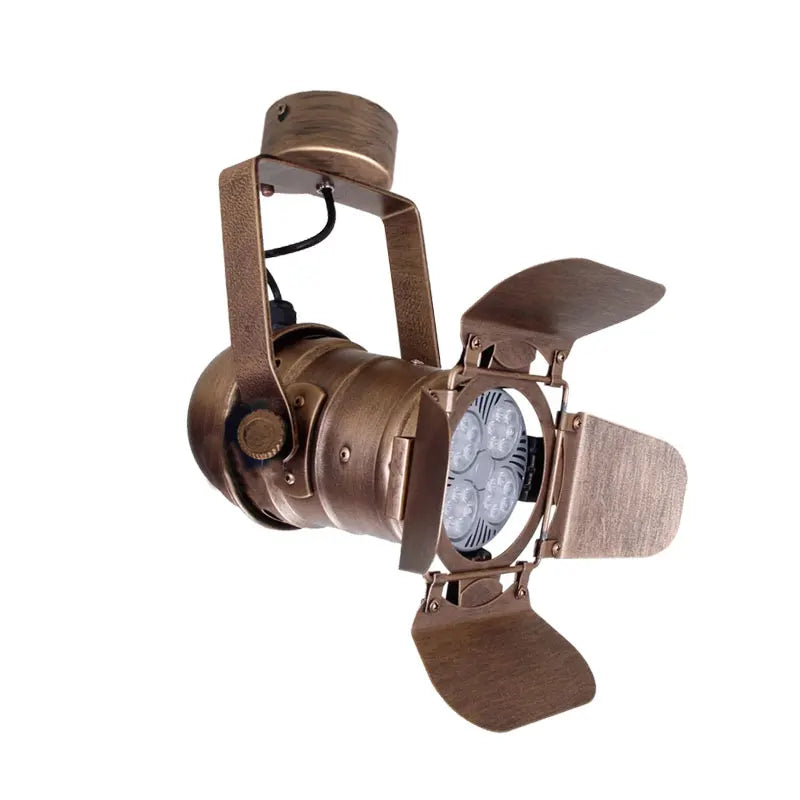 Charlotte Industrial 4-Leaf Ceiling Light