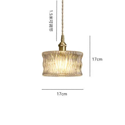 Suspension Camille Luxe Verre Noir et Or