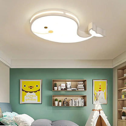 Sophie Modern Whale LED Ceiling Lamp Kids Room Creative Light