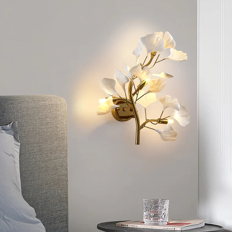 Joséphine Leaf Wall Lamp