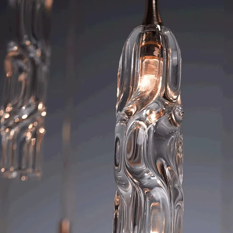 Lustre Suspendu Élise Escalier de Cristal