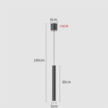 Ingrid Minimalist Pole Pendant Light