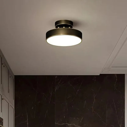 Aveline Brass LED Flush Mount Ceiling Light