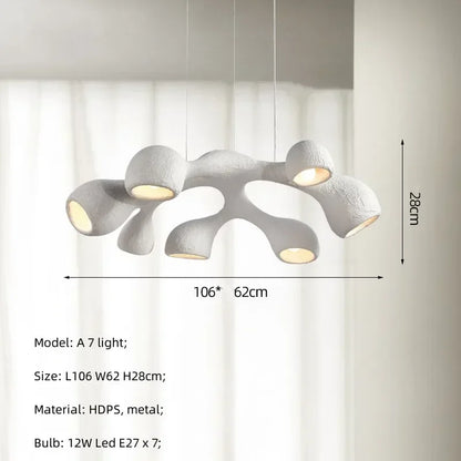 Colette Nordic Minimalist Designer Pendant Chandelier