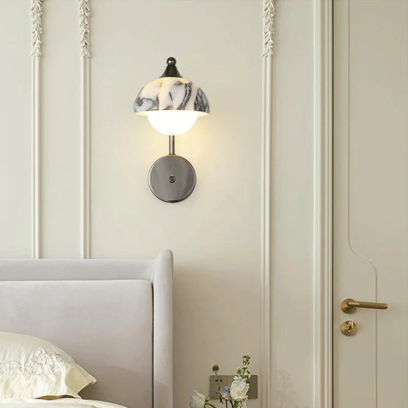 Élodie Orion Marble LED Wall Sconce