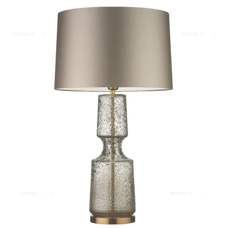 Lampe de table contemporaine en verre Valence Art