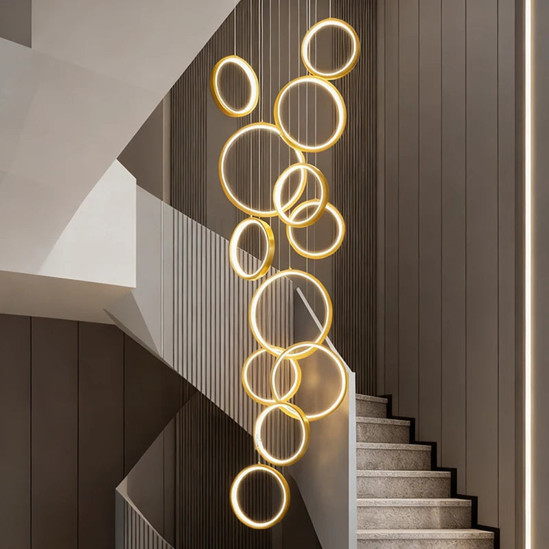 Camille Modern Multi-Head LED Pendant Chandelier Light