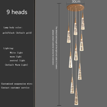 Camille Crystal Branch Pendant Chandelier