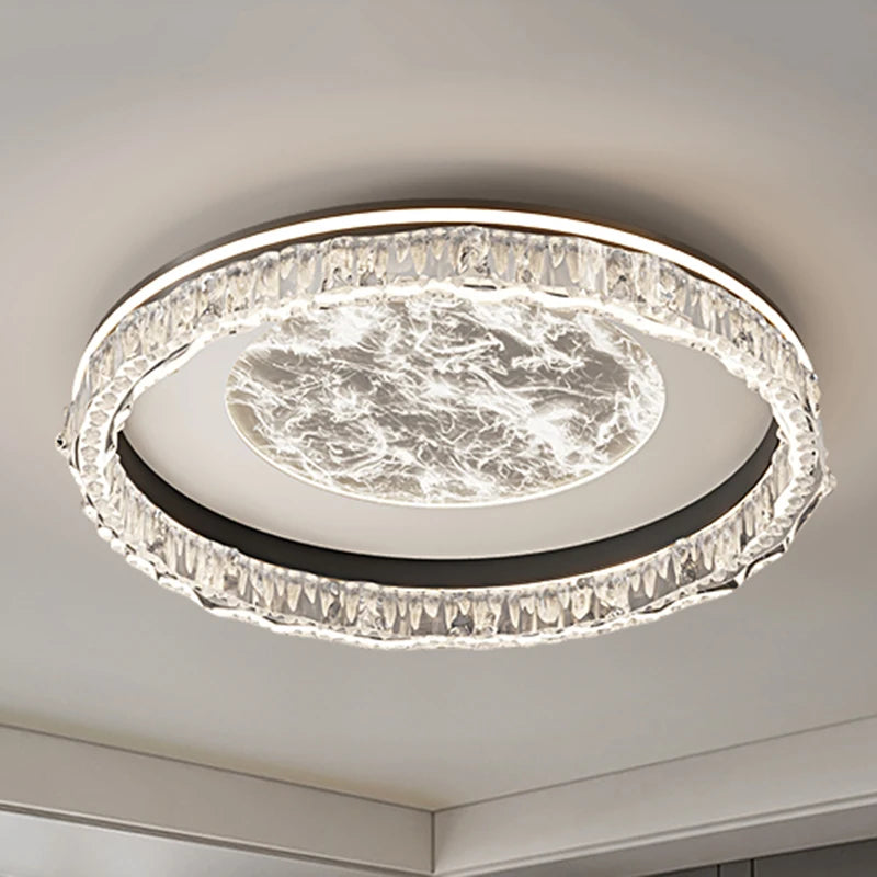 Plafonnier LED Nordique – Fixation encastrée moderne et minimaliste pour Salon et Chambre