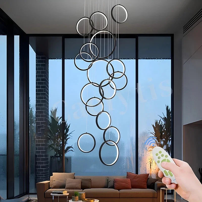 Camille Modern Multi-Head LED Pendant Chandelier Light
