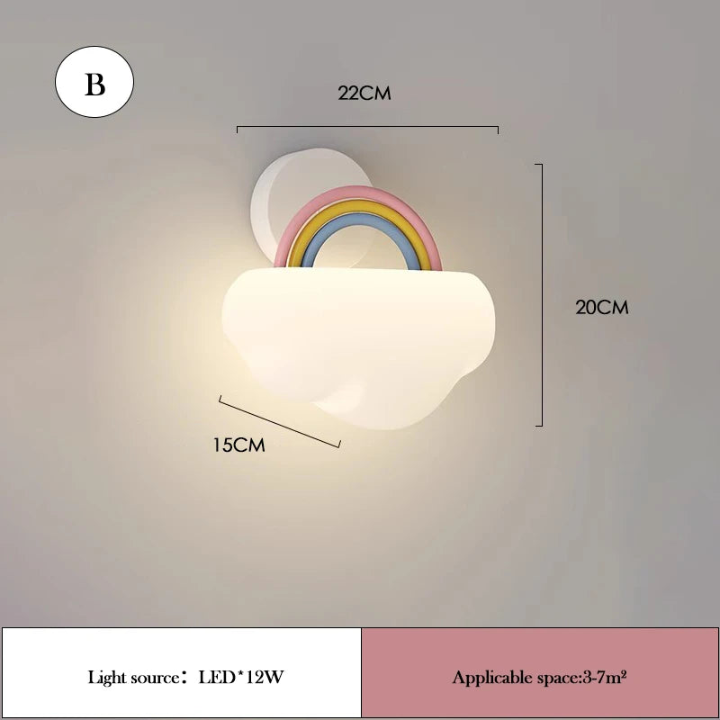 Sophie Cloud Petite Plafonnier Chambre Enfant Bébé Lumière
