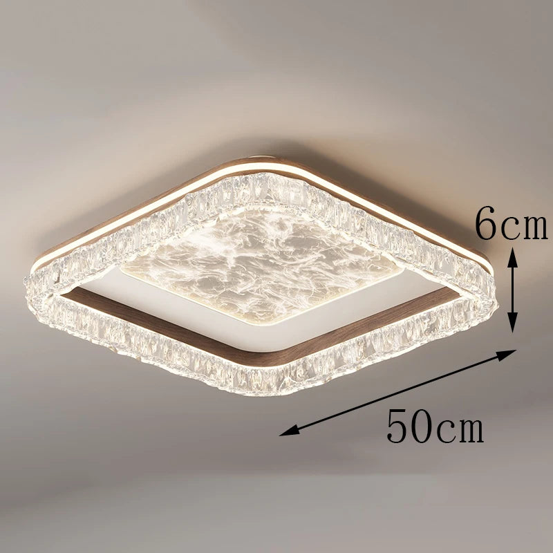 Plafonnier LED Nordique – Fixation encastrée moderne et minimaliste pour Salon et Chambre