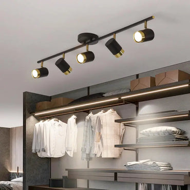 Plafonnier Projecteur LED Élise Noir & Blanc Moderne