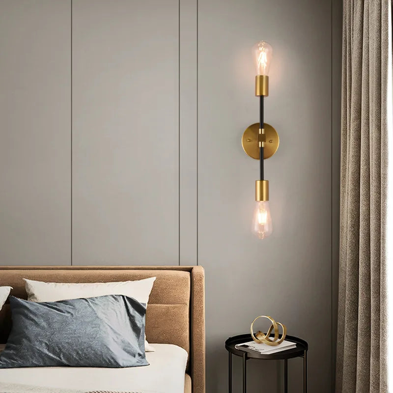 Applique murale Isabelle Double Tête Lampe Miroir Minimaliste