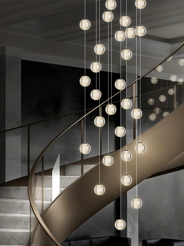 Lustre suspendu Camille Crystal Fishbone