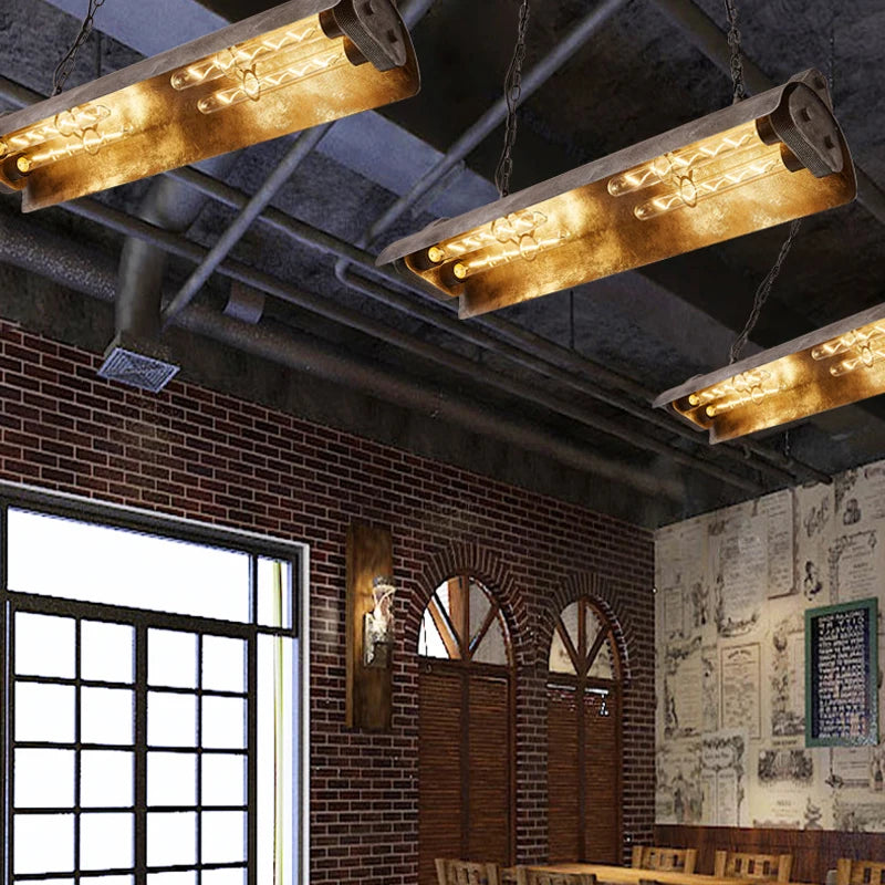 Clémence Industrial Loft Retro Chain Pendant Light