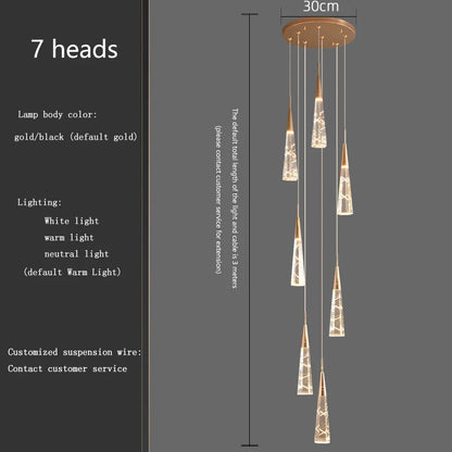 Camille Crystal Branch Pendant Chandelier