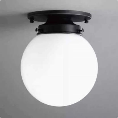 Plafonnier globe en verre minimaliste Elise