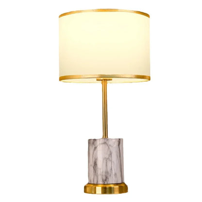 Lampe de chevet Élodie Nordic Iron Fabric E27 Lumière d'étude moderne