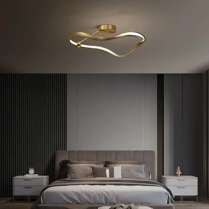 Plafonnier anneau minimaliste Camille