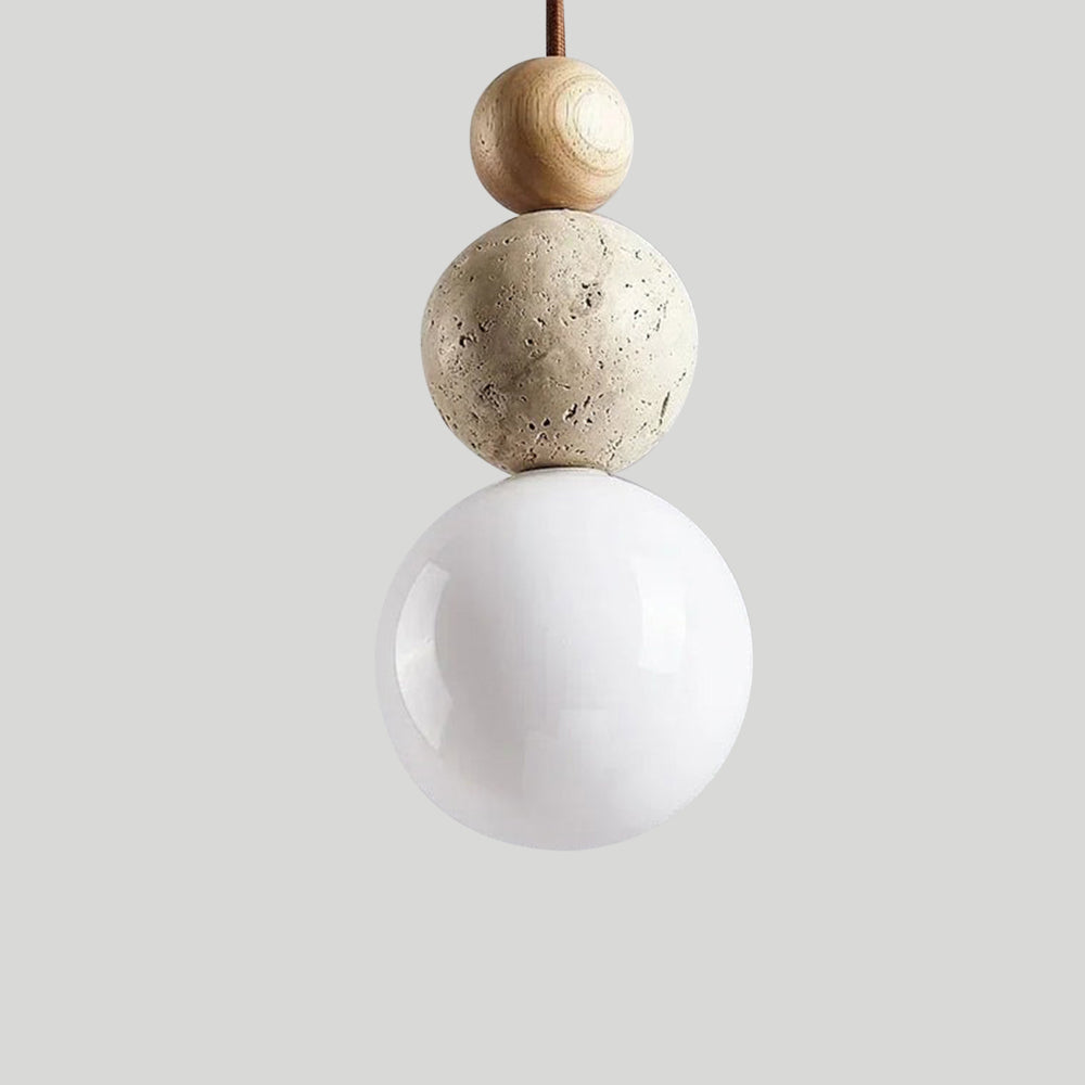 Suspension Béatrice Wabi-Sabi en pierre