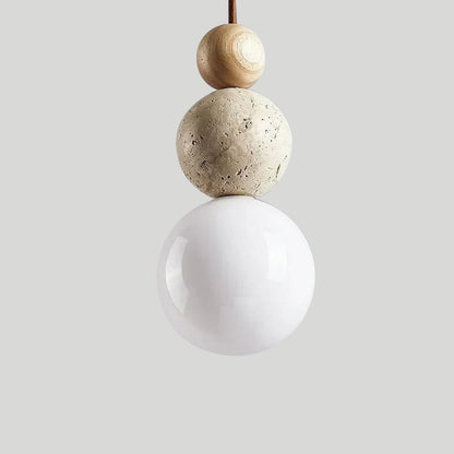 Suspension Béatrice Wabi-Sabi en pierre
