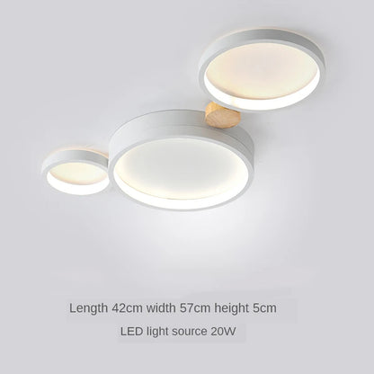 Modern LED Ceiling Light – Minimalist Flush Mount for Living Room, Bedroom & Dining Area
