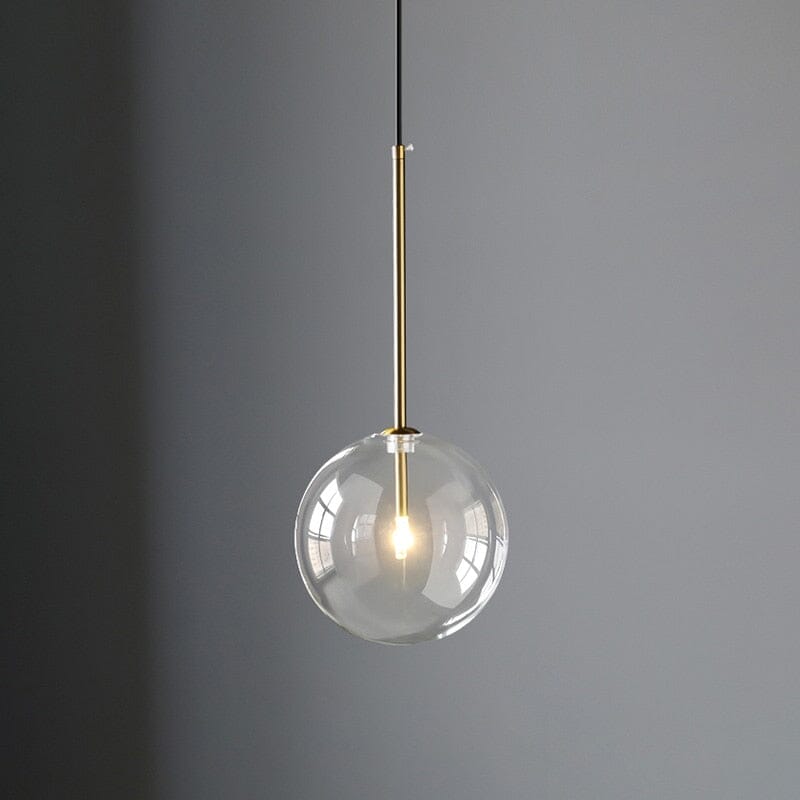 Suspension Elodie en verre scandinave