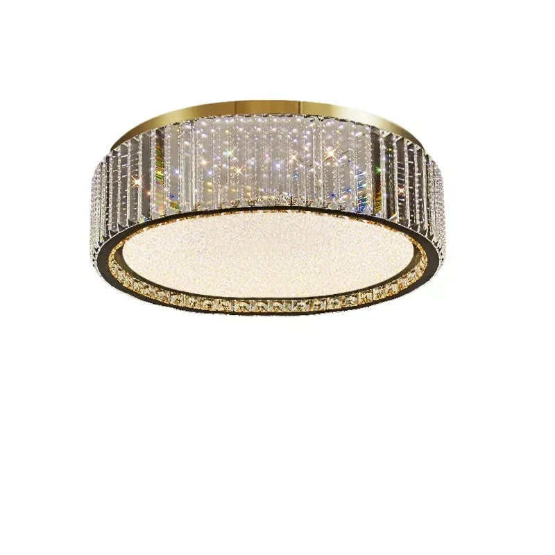 Chloé Luxury Crystal Ceiling Lamp Gold LED Modern Light