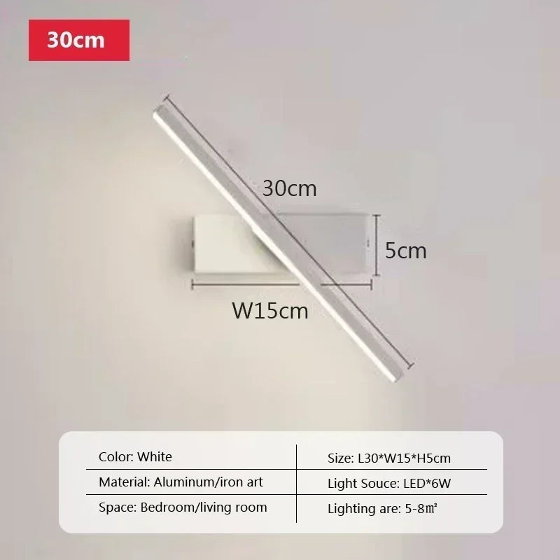 Isabelle Rotatable LED Wall Sconce Mirror Light Fixture