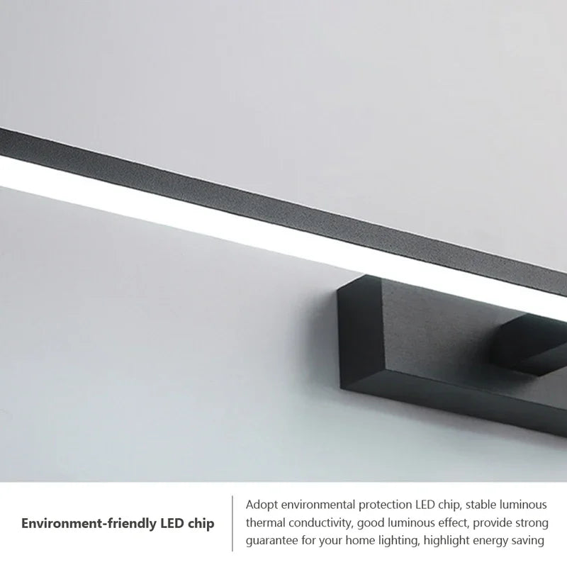 Élise Modern LED Bathroom Mirror Wall Lamp 3-Color Light