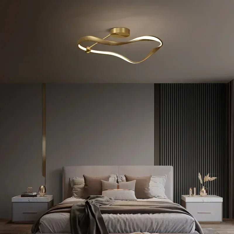 Plafonnier anneau minimaliste Camille