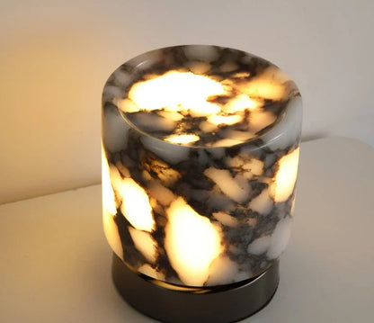 Camille Cosmo Glow Marble LED Bedside Lamp