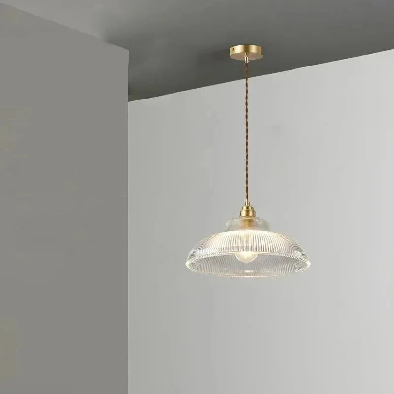 Suspension côtelée Seraphina Linden Glow